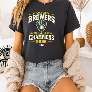 Milwaukee Brewers National League Champions ’26 T-Shirt