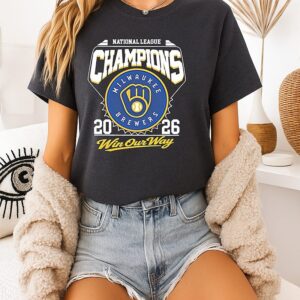 Milwaukee Brewers Nlcs 2026 Champions Win Our Way T-Shirt
