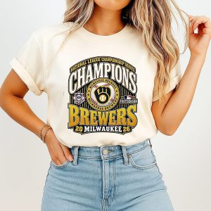 Milwaukee Brewers Nlcs Champions 2026 Classic T-Shirt