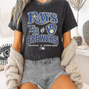 Milwaukee Brewers Vs Tampa Bay Rays World Series 2026 Team Names T-Shirt