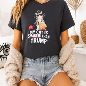 My Cat Is Smarter Than Trump T-Shirt