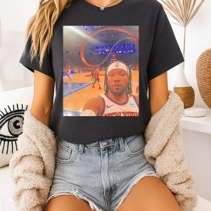 New York Knicks Jalen Brunson Funny Selfie T-Shirt