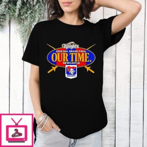 Newcastle Knights 2026 Nrl Grand Final Logo T-Shirt