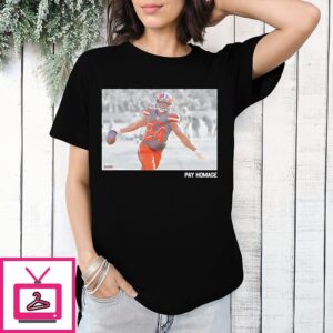 Nick Chubb Cleveland Browns Pay Homage NFL 2026 T-Shirt