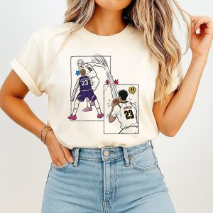 Nikola Jokic Denver Nuggets NBA Comic T-Shirt