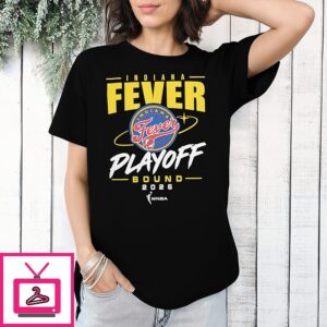 Official Indiana Fever Wnba Playoff Bound 2026 T-Shirt