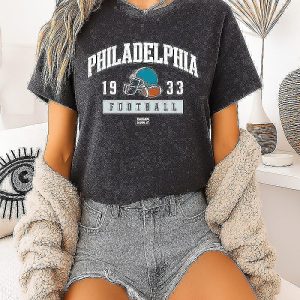 Philadelphia Eagles 1933 Football Helmet T-Shirt