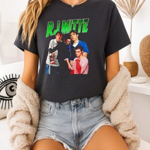 Rj Mitte Bootleg Collage Breaking Bad Walter White Jr T-Shirt