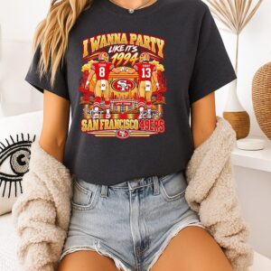 San Francisco 49ers I Wanna Party Like It’s 1994 T-Shirt