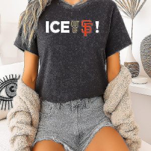 San Francisco Giants Ice Out Of Giant Baseball T-Shirt