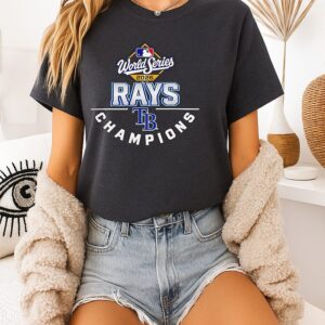 Tampa Bay Rays 2026 World Series Champions Mlb T-Shirt