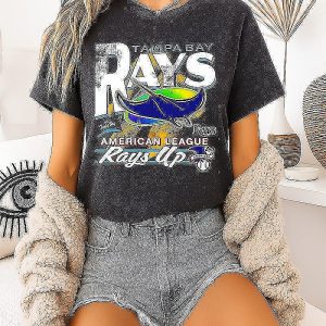 Tampa Bay Rays American League Rays Up Baseball Fan T-Shirt