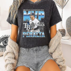 Tampa Bay Rays Freddy Peralta 2026 American League Championship Series Mvp T-Shirt