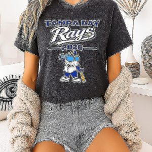 Tampa Bay Rays Mascot 2026 Mlb Baseball T-Shirt