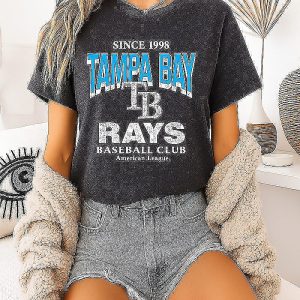 Tampa Bay Rays Since 1998 Baseball Club American League T-Shirt