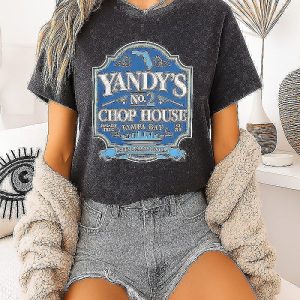 Tampa Bay Rays Yandy Diaz Yandy’s Chop House T-Shirt