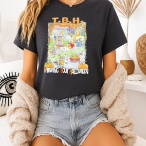 Tbh Thinking ’bout Halloween Trick Or Treat Animals T-Shirt
