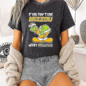 The Grinch If You Don’t Like Mizzou Merry Kissmyass T-Shirt