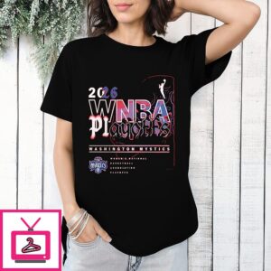 Washington Mystics 2026 Wnba Playoffs T-Shirt