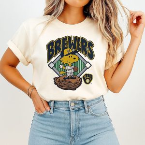 Woodstock Milwaukee Brewers Win Our Way Baseball T-Shirt